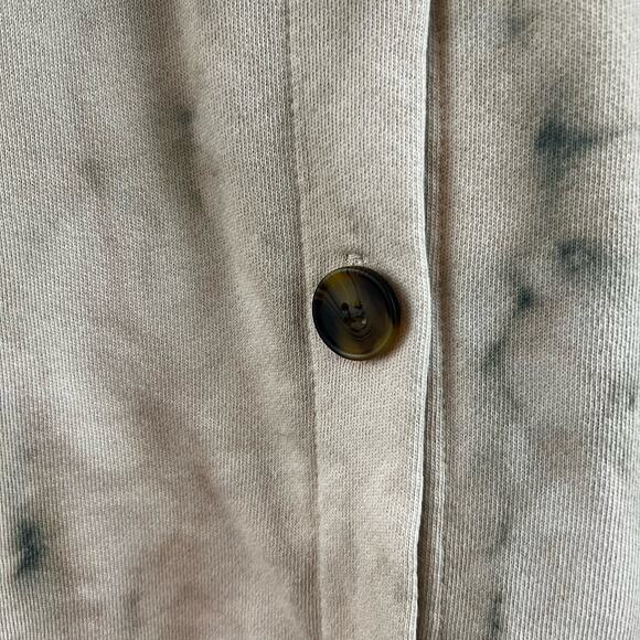 Fantastic Fawn Bleach Dye Oversized Shacket Size S - Picture 5 of 10
